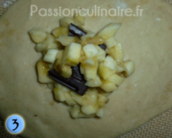 Garniture banane et chocolat