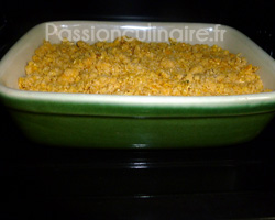 Crumble aux l�gumes