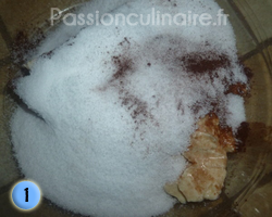 Mélange à base de sucre