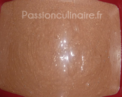 Flan au chocolat