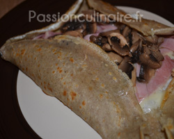 Galette de sarrasin compl�te