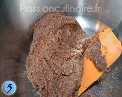 M�lange appareil macarons
