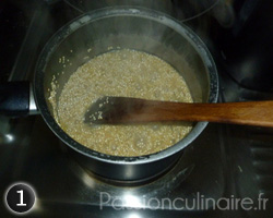Cuisson du quinoa