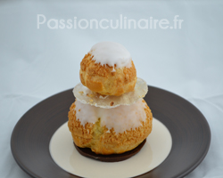 Religieuse � la vanille
