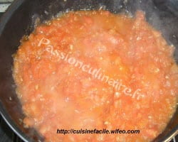 Fondue de tomates Fondue de tomates