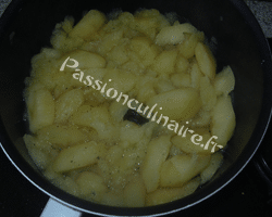Cuisson des pommes