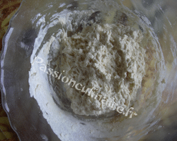 Préparation de la pâte à gâteaux