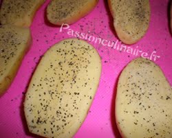 Assaisonnement des pommes de terre