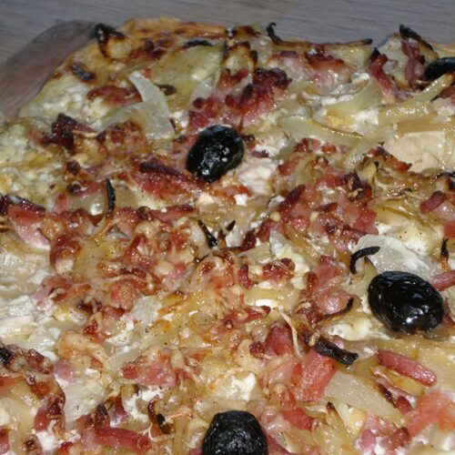 Flamenkuch / Flammekueche traditionnelle