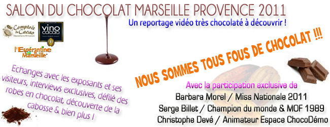 Salon du chocolat Marseille 2011