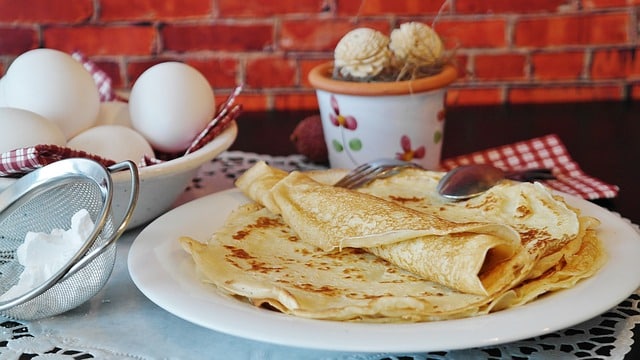 crêpes pour la Chandeleur