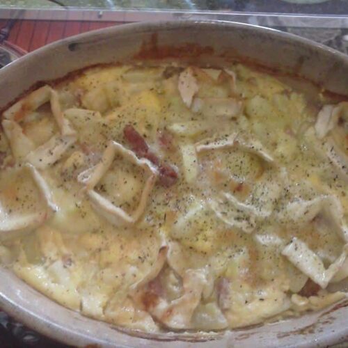 Gratin de courgettes au chèvre