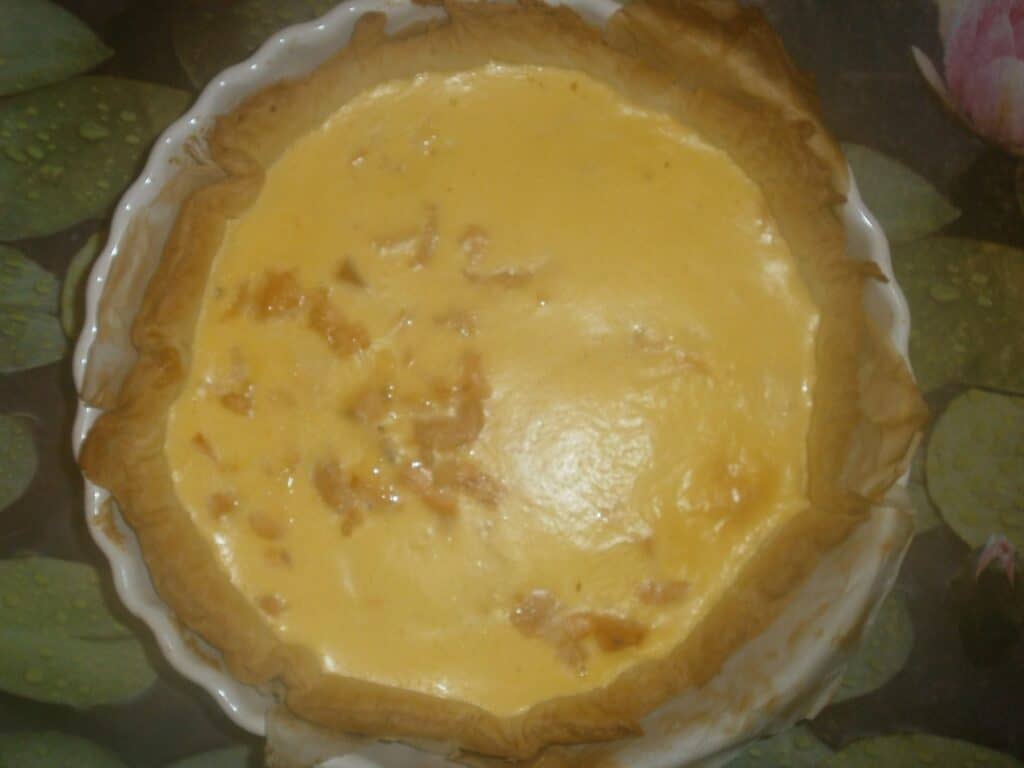 Quiche aux deux saumons