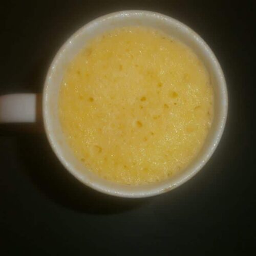 Mug cake au citron au micro-ondes