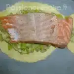 Poisson feuilleté au saumon et poireaux