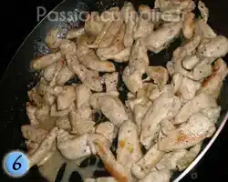 Emincé de poulet sauté façon vallée d’Auge 7 6 55