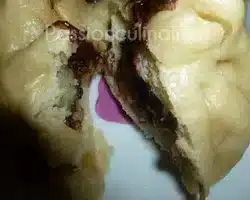 Banh bao à la banane et chocolat