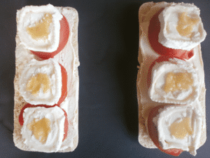 Dressage des Sandwichs façon panini