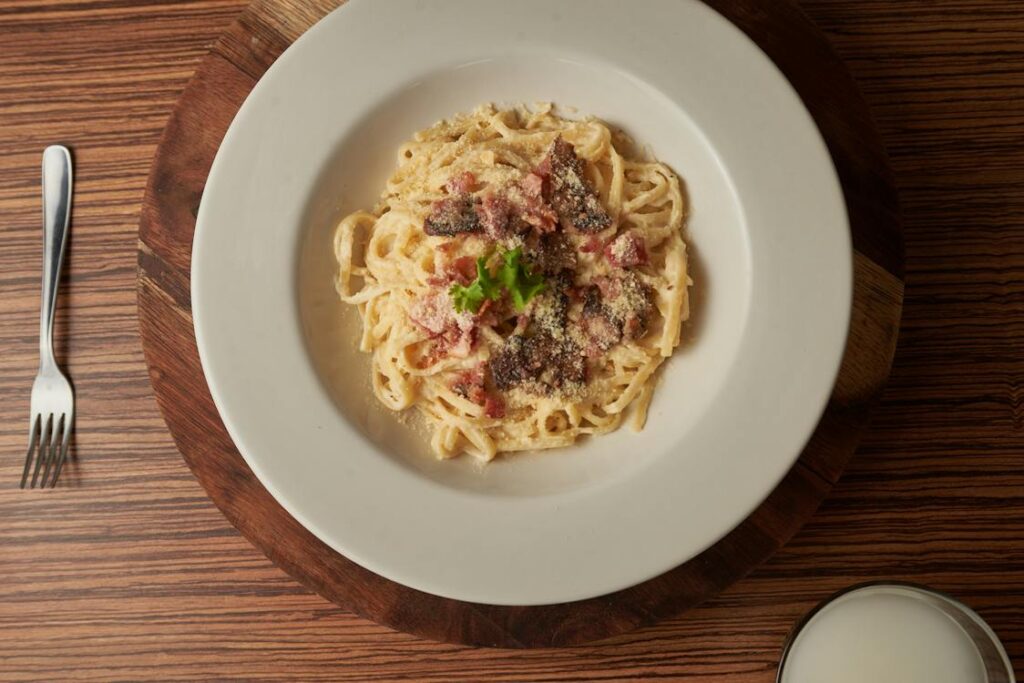 Spaghettis Carbonara