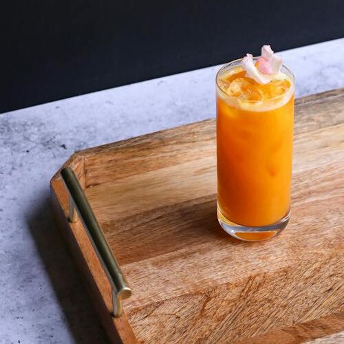 Cocktail vitaminé aux carottes