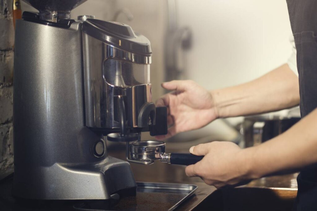 utilisation de machine à café à grain