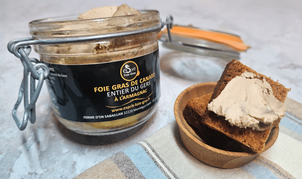 Foie gras de canard entier du Gers à l'Armagnac - Esprit Foie Gras