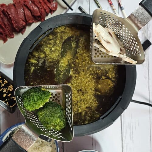 Fondue bouillon asiatique signature au Fondussimo